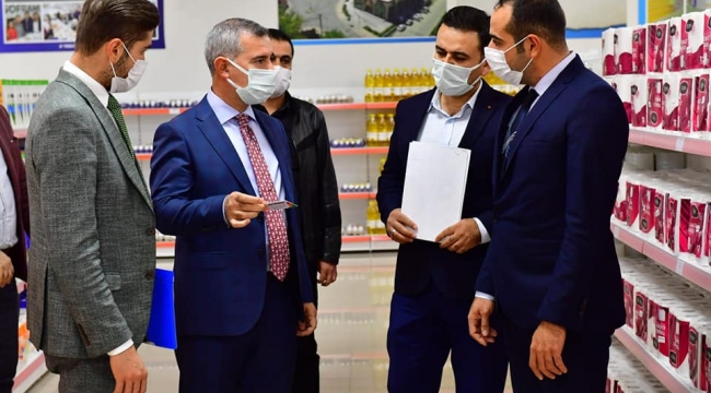 AK PARTİ YEREL YÖNETİMLER GENÇLİK MECLİSİ BÖLGE KOORDİNATÖRÜ TOPALOĞLU, EMANET ÇARŞIYI İNCELEDİ