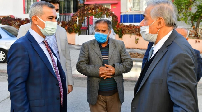 BAŞKAN ÇINAR, ŞEYHBAYRAM MAHALLESİNDEKİ DÖNÜŞÜM YATIRIMLARINI İNCELEDİ