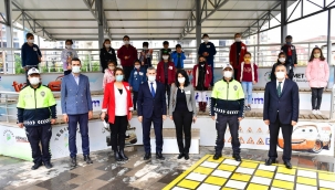 YEŞİLYURT BELEDİYESİ ÇOCUK TRAFİK EĞİTİM PARKI, YENİ DÖNEM FAALİYETLERİNE BAŞLADI 