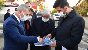 BAŞKAN ÇINAR, HOCA AHMET YESEVİ MAHALLESİNDEKİ YATIRIMLARI İNCELEDİ