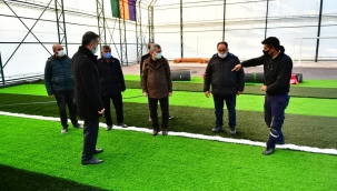 YEŞİLYURT BELEDİYESİ, 'YEŞİLTEPE SOSYAL TESİSLERİ VE HALI SAHA' PROJESİYLE YEŞİLTEPE'NİN CAZİBESİNİ ARTIRMAYI HEDEFLİYOR 