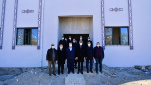 YEŞİLYURT BELEDİYESİNİN DESTEK VERDİĞİ CEBRAHİL KUREL KURAN KURSUNUN KABA İNŞAATI TAMAMLANDI