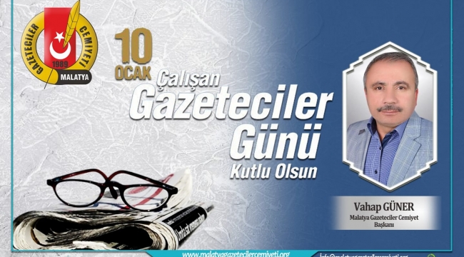 10 Ocak Çalışan Gazeteciler Günü Açıklaması	