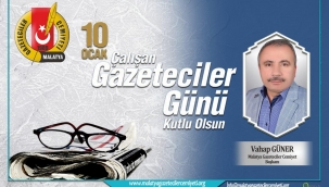 10 Ocak Çalışan Gazeteciler Günü Açıklaması	
