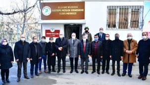 AK PARTİ MİLLETVEKİLİ AHMET ÇAKIR İLE HAKAN KÂHTALI, YEŞİLTEPE'DE Kİ SOSYAL, KÜLTÜREL VE SPORTİF YATIRIMLARI İNCELEDİ