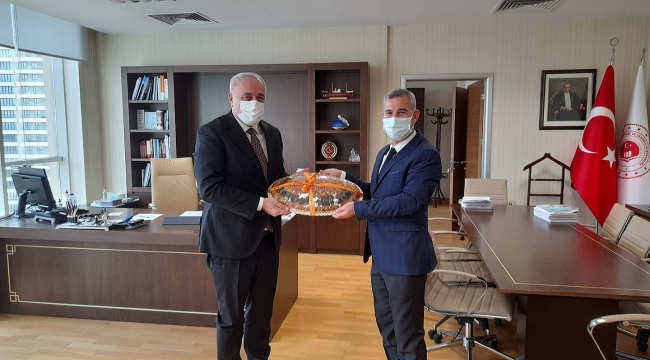 BAŞKAN ÇINAR, DEVAM EDEN VE PLANLANAN YATIRIMLAR İÇİN ANKARA'DA TEMASLARDA BULUNDU