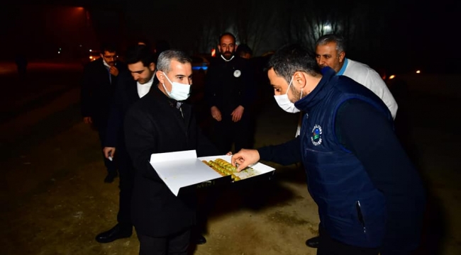 BAŞKAN ÇINAR, KOZLUK MAHALLESİNDE Kİ 'POLİS KONTROL NOKTASI' İNŞAAT ALANINI İNCELEDİ