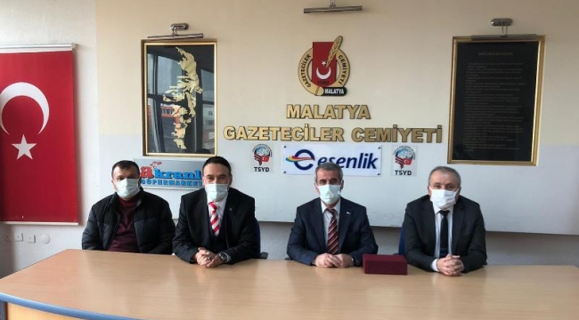 Kızılay Şube Başkanı Soylu Gazeteciler Cemiyetini Ziyaret Etti