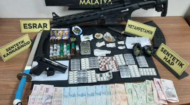 Narkotik Suçlarla Mücadele Şube Müdürlüğünce yapılan çalışmalarda ;