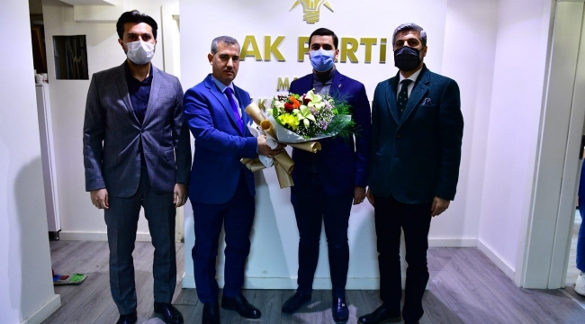 BAŞKAN ÇINAR'DAN AK PARTİ İL KADIN VE GENÇLİK KOLLARININ YENİ BAŞKANLARINA HAYIRLI OLSUN ZİYARETİ