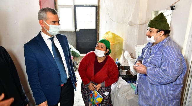 BAŞKAN ÇINAR, RAHMETLİ MERCEDES KADİR'İN AİLESİNİ YALNIZ BIRAKMIYOR