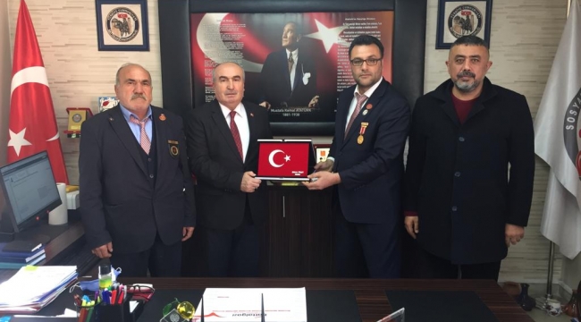 Türkiye Harp Malulü Gaziler, Şehit, Dul ve Yetimler Derneği Malatya Şubesi ziyaretlerine aralıksız devam ediyor. 