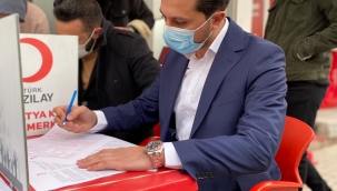 YEŞİLYURT GENÇLİK KOLLARI KIZILAY'A KAN BAĞIŞINDA BULUNDU