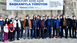 "ADIM ADIM SAĞLIK İÇİN YEŞİLYURT BAŞKANIYLA YÜRÜYOR "ETKİNLİĞİ SAĞLIKLI YAŞAM İÇİN BÜYÜK BİR FARKINDALIK OLUŞTURUYOR