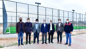 BAŞKAN ÇINAR'IN YENİ DÖNEM VAATLERİNDEN ' TOHMA SEMT SPOR SAHASI' PROJESİ GERÇEĞE DÖNÜŞTÜ