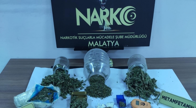 Narkotik Suçlarla Mücadele Şube Müdürlüğü görevlilerimizce yapılan iki ayrı çalışmada,