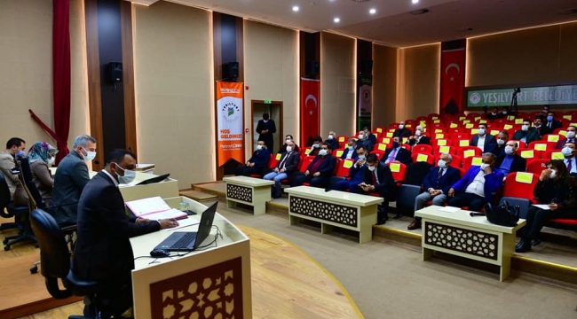 YEŞİLYURT BELEDİYE MECLİSİ MART AYI ÇALIŞMALARINI TAMAMLADI