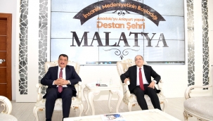 Başkan Gürkan'ı ziyaret eden Milli Savunma Bakan Yardımcısı Alpay,