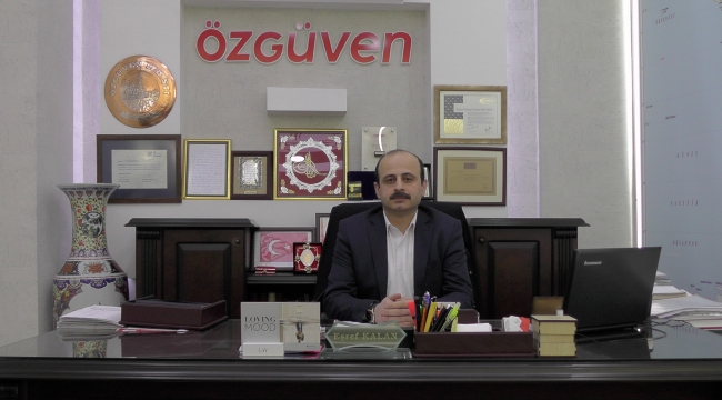 Eşref KALAN'dan Ramazan Ayı Mesajı