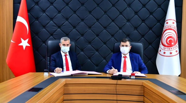 FIRAT GÜMRÜK VE DIŞ TİCARET BÖLGE MÜDÜRLÜĞÜ SOSYAL TESİSLERİ, YEŞİLYURT BELEDİYESİNE DEVR EDİLDİ