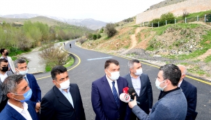 KONAK-TECDE ARASINDAKİ ALTERNATİF YOLDA ÇALIŞMALAR TAMAMLANDI