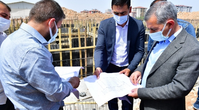 YEŞİLYURT BELEDİYESİ 'YAKINCA YARI OLİMPİK YÜZME HAVUZU' İNŞAATI HIZLA YÜKSELİYOR