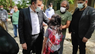 AK Partili Tüfenkci, dondan zarar gören çiftçilerle bir araya geldi