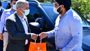 BAŞKAN ÇINAR'DAN GÜVENLİK GÜÇLERİNE MORAL ZİYARETİ