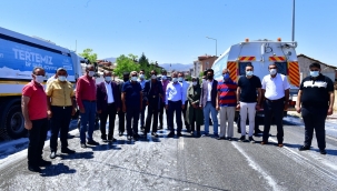 BAŞKAN ÇINAR, SEYRAN MAHALLESİNDEKİ TEMİZLİK ÇALIŞMALARINI İNCELEDİ