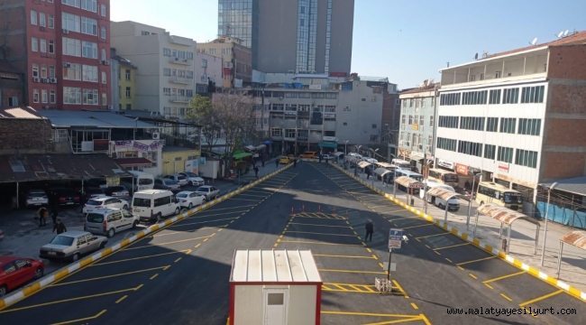  BÜYÜKŞEHİR BELEDİYESİ OTOPARK ALANLARINDA DA ÇALIŞMALARINI SÜRDÜRÜYOR