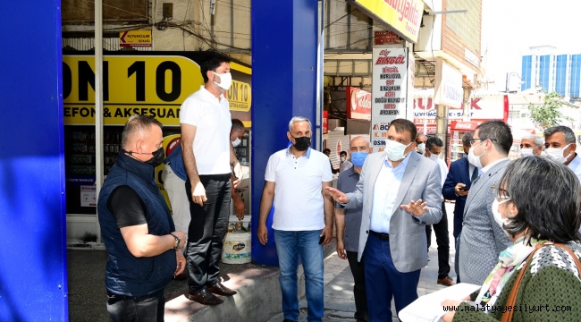 CEZMİ KARTAY CADDESİNDE ÇALIŞMALAR TAMAMLANDI