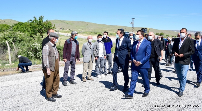 ILICAK'LI MAHALLE SAKİNLERİ BAŞKAN GÜRKAN'I KURBAN'LA KARŞILADILAR