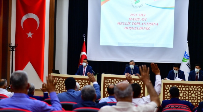 YEŞİLYURT BELEDİYE MECLİSİ, İSRAİL'İN SALDIRILARINI KINADI