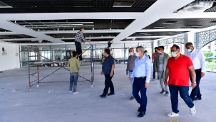 YEŞİLYURT BELEDİYESİ ÇİLESİZ SEMT PAZARI VE YAŞAM MERKEZİNDE ÇALIŞMALAR YOĞUNLAŞTI  