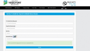 YEŞİLYURT BELEDİYESİ ONLİNE HİZMETLERLE VATANDAŞLARIN YANINDA