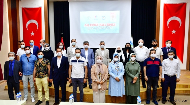 YEŞİLYURT BELEDİYESİ VE EĞİTİM BİR-SEN ŞUBESİ,  'AİLEYİ KORUMAK FETHİMİZDİR' PROJESİNİ BAŞLATTI