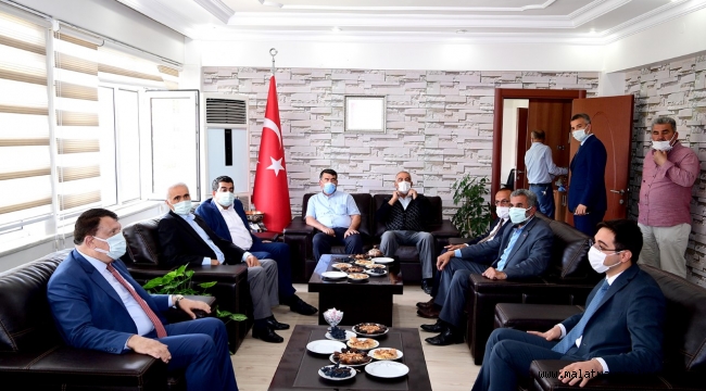  İLÇE KOORDİNASYON TOPLANTILARININ 10. DURAĞI HEKİMHAN İLÇESİ OLDU