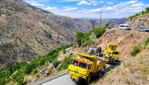 Kale İlçesi Akça Mahallesi Asfalt Çalışmaları Tamamlandı