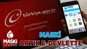 MASKİ ARTIK E-DEVLETTE
