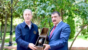 MİLLİ SAVUNMA BAKANI HULUSİ AKAR MALATYA'YI GEZDİ