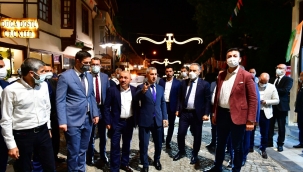 SAĞLIKLI KENTLER BİRLİĞİ BAŞKANI VE MECLİS ÜYELERİ, LEZZET CADDESİNDEKİ MÜZELERİ GEZDİ