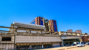 YİMPAŞ BİNASINDA İNCELEMELERDE BULUNAN BAŞKAN GÜRKAN: