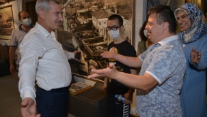 BAŞKAN ÇINAR, DOWN SENDROMLU ÇOCUKLARI VE AİLELERİNİ TARİHİ YEŞİLYURT KONAKLARINDA AĞIRLADI