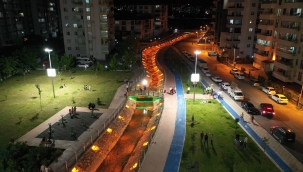 BAŞKAN ÇINAR, HORATA DERESİ ETRAFINDAKİ YEŞİLLENDİRME ÇALIŞMALARINI İNCELEDİ