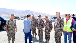  BAŞKAN GÜRKAN: "2 BİN 200 METREKARELİK ALANDAKİ ÇALIŞMALARIMIZI BÜYÜK ORANDA TAMAMLADIK"