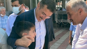 AK Partili Tüfenkci Doğanşehir ziyaretinde yatırım vurgusu yaptı