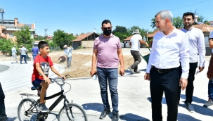 BAŞKAN ÇINAR, MELEKBABA MAHALLESİNDE YAPIMINA BAŞLANAN PARK ALANINI İNCELEDİ