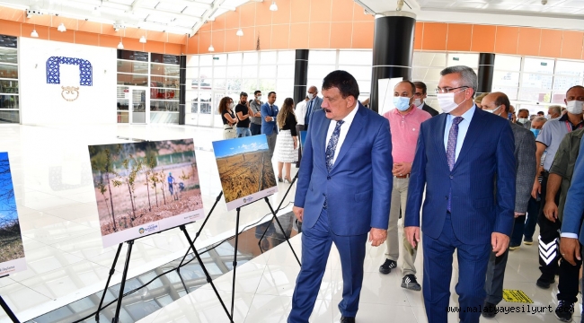 BAŞKAN GÜRKAN, 'ÇEKİRDEKTEN MEYVEYE KAYISI' FOTOĞRAF SERGİSİNİN AÇILIŞINI YAPTI