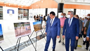 BAŞKAN GÜRKAN, 'ÇEKİRDEKTEN MEYVEYE KAYISI' FOTOĞRAF SERGİSİNİN AÇILIŞINI YAPTI