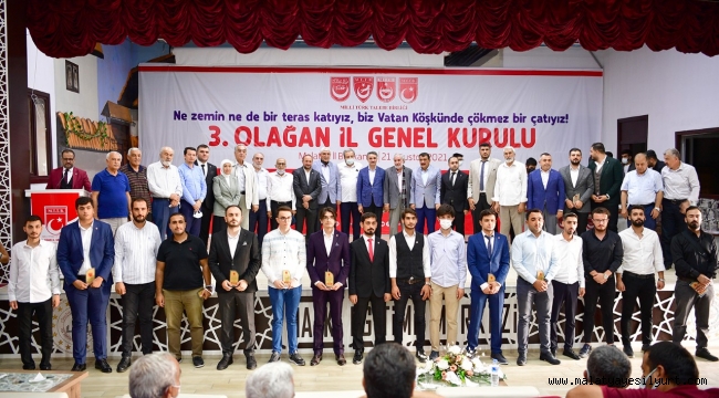 BAŞKAN GÜRKAN, MTTB MALATYA 3'ÜNCÜ İL GENEL KURULUNA KATILDI